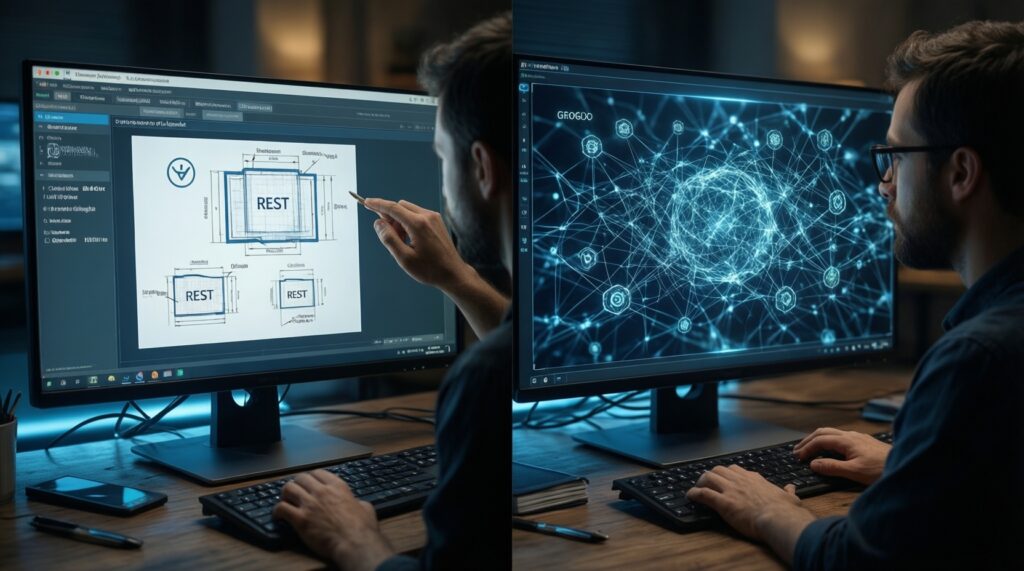 Как проектировать API: REST, GraphQL, gRPC - сравнение на реальных сценариях - иллюстрация