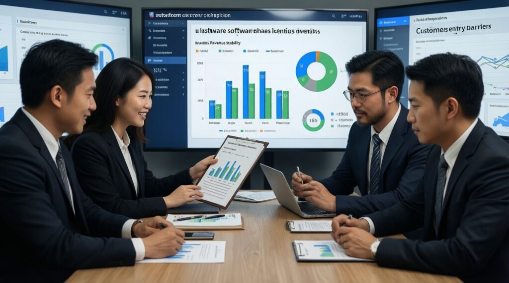 Сравнение моделей лицензирования: подписка, perpetual, freemium, usage-based - иллюстрация