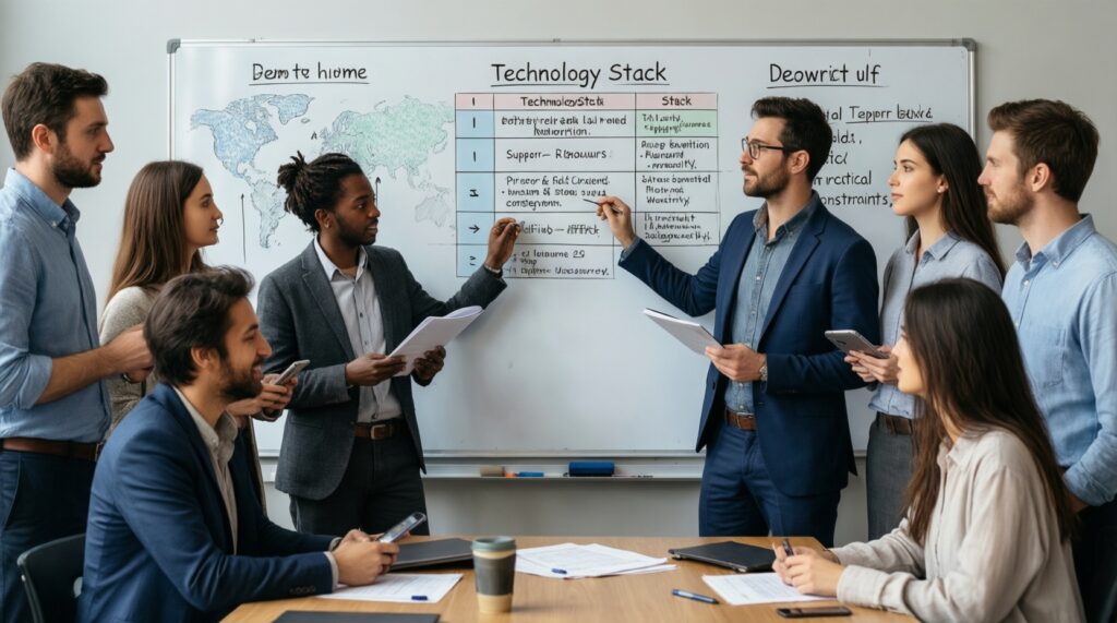 Как выбрать технологический стек для нового продукта: критерии и типичные ошибки - иллюстрация